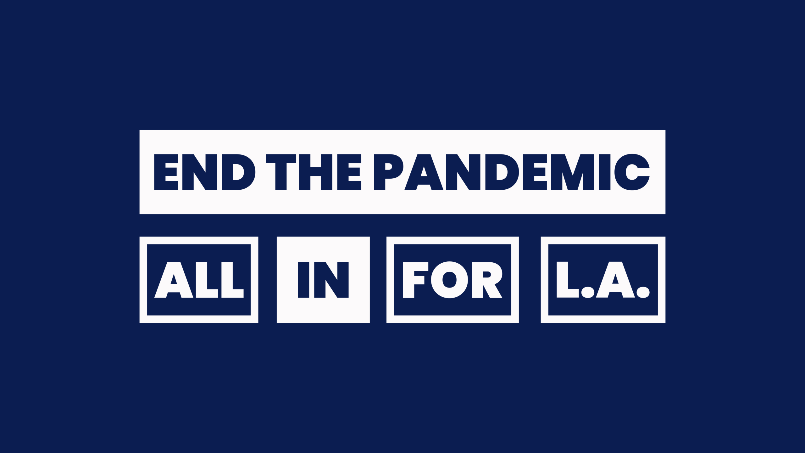 City of LA COVID-19 Campaign
